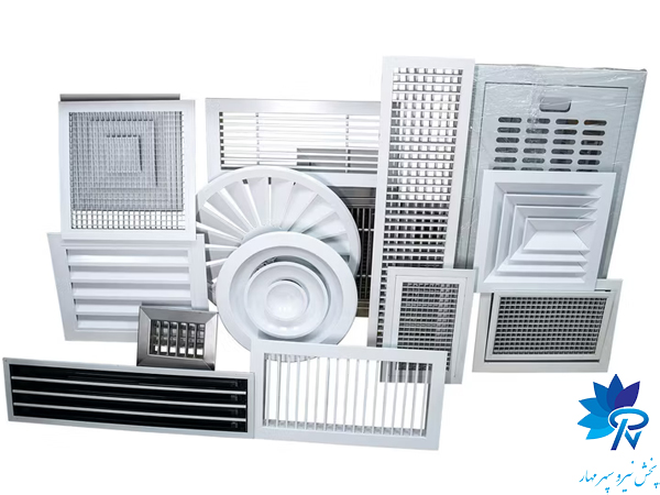 راهنمای جامع طراحی دریچه هوا در سیستمهای تهویه مطبوع ساختمان